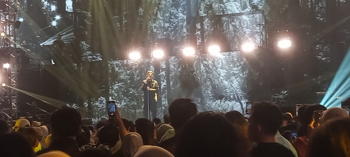 Tulus di Allo Bank Festival 2024