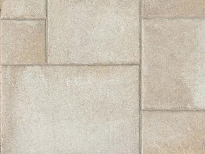 Ivory porcelain floor tile texture with matte finish seamless