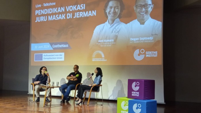 Axel Kumara [Kanan] Peserta Ausbildung di Jerman