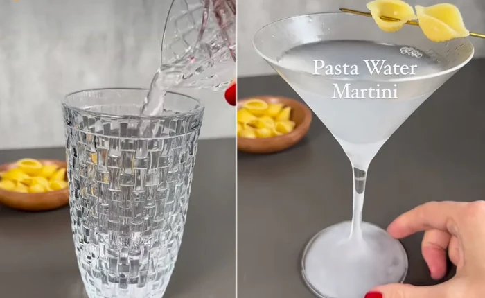 Kacau! Netizen Ini Bikin Cocktail dari Air Rebusan Pasta