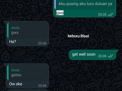 Deretan Chat Gagal Nyambung, Perkara Nggak Bisa Bahasa Enggres