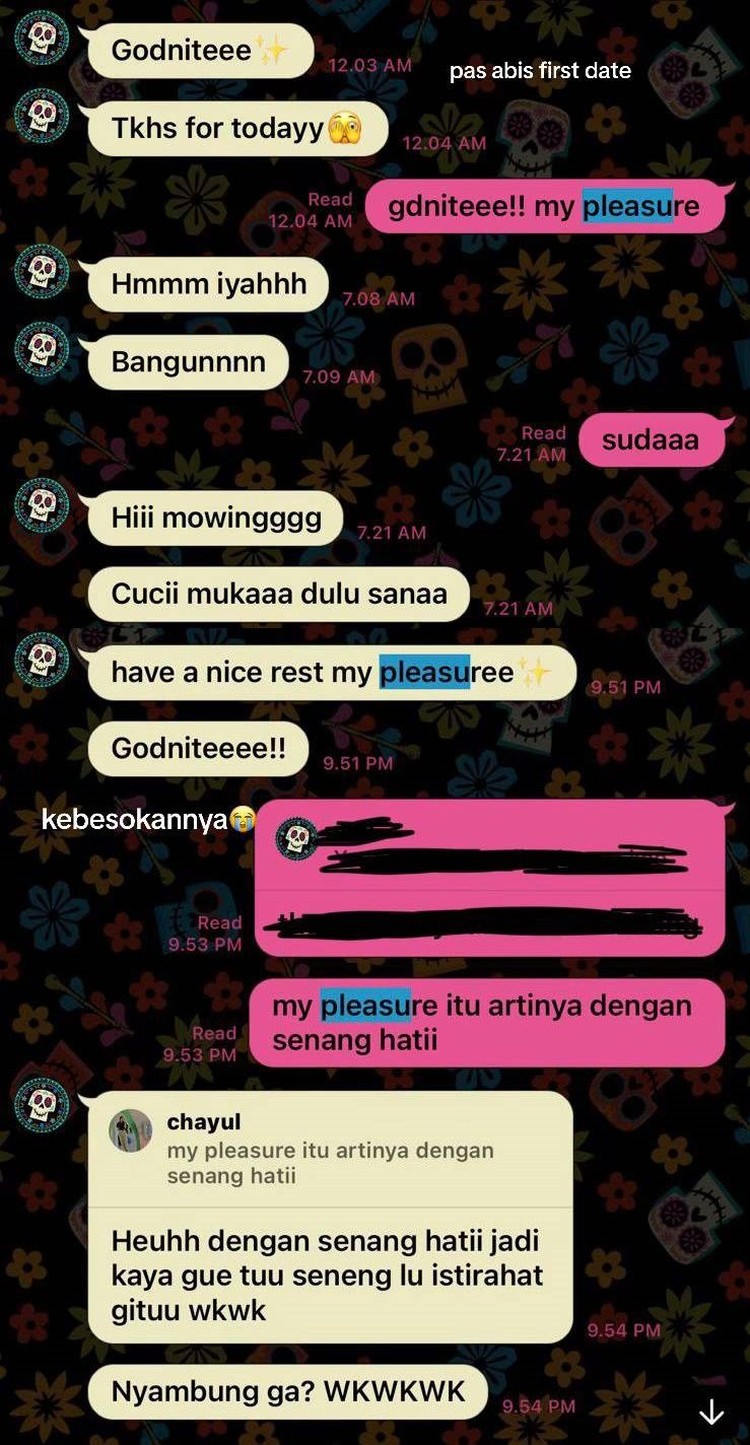 Komunikasi dengan Bahasa Inggris sekarang sudah hal biasa. Kalau nggak bisa Bahasa Inggris, chattan dengan gebetan mungkin aja jadi susah. Kayak ini nih.