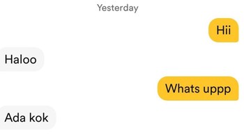 Dikiranya WhatsApp. Foto: X/krnthesadbitch