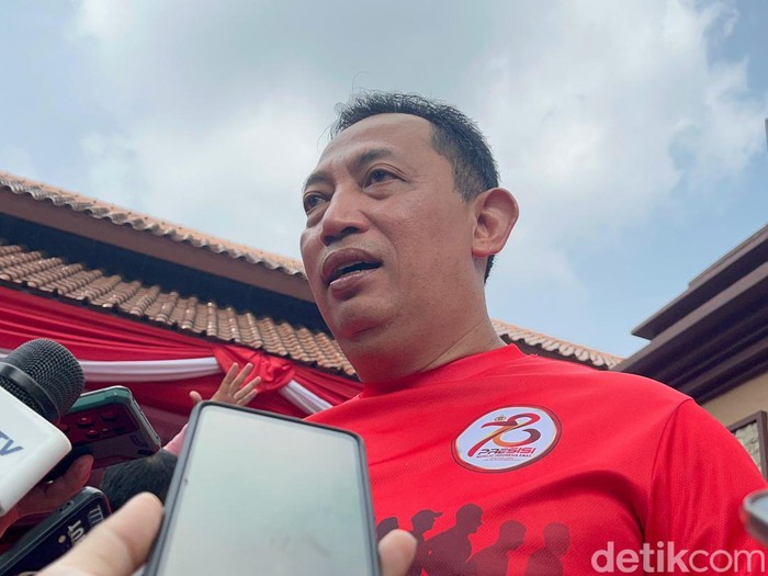 Kapolri Jenderal Listyo Sigit Prabowo. (Ondang/detikcom)