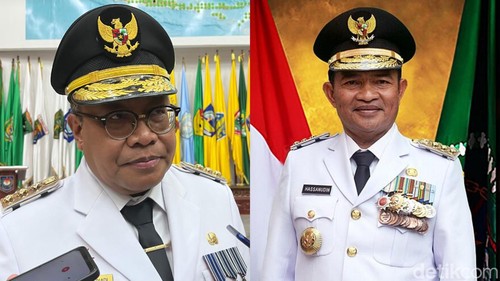 Kolase foto Lalu Gita Ariadi dan Hassanudin.