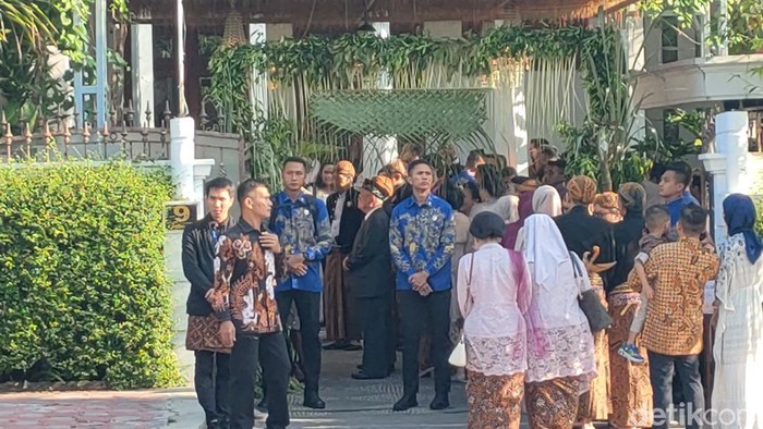 Lokasi pernikahan putra Anwar Usman dan Idayati adik Jokowi di Kota Solo, Sabtu (22/6/2024) pagi.