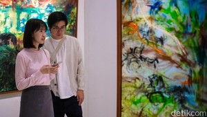 Karya-karya yang ditampilkan ini sebagai refleksi sang pelukis.