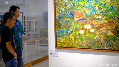 Mantap! Lukisan Ini Dibuat Pakai Teknik Finger Painting
