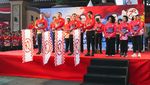 Momen Kapolri-Jaksa Agung-Menkopolhukam di Bhayangkara Fun Walk 2024