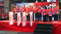 Adapun rute yang akan dilalui mulai dari Lapang Bhayangkara, menuju Senopati dan kembali lagi ke Lapangan Bhayangkara. Sejumlah pejabat utama Polri dan jajaran Polri turut ikut serta dalam acara bertajuk Berjalan Dalam Kesatuan itu. (Dok Pribadi/Istimewa)