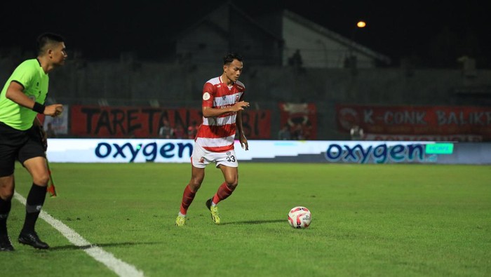 Pemain Madura United Koko Ari.