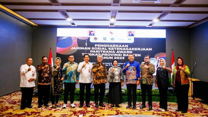Pemkot Tangsel Raih Penghargaan Paritrana Award Tingkat Provinsi (dok.ist)