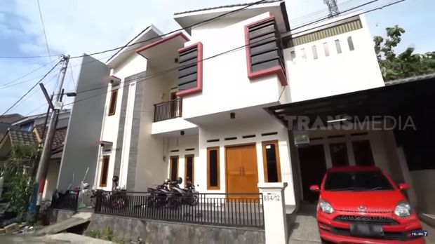 Penampakan desain rumah lama Marshel Widianto.