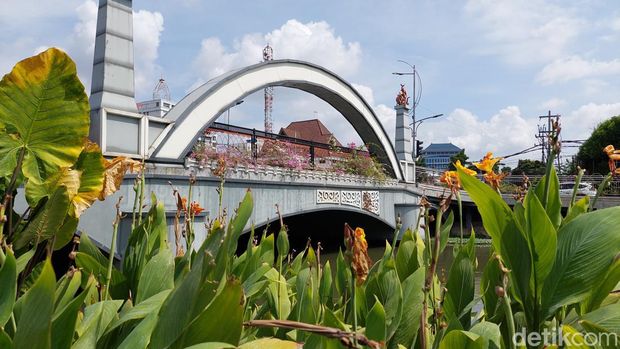 Penampakan Jembatan Ujung Galuh.