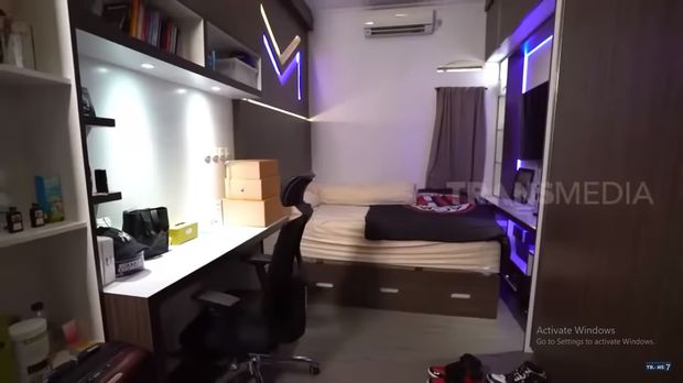 Penampakan rumah Marshel Widianto.