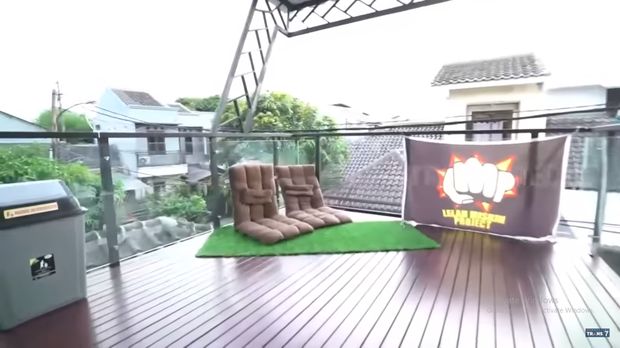 Penampakan rumah Marshel Widianto.