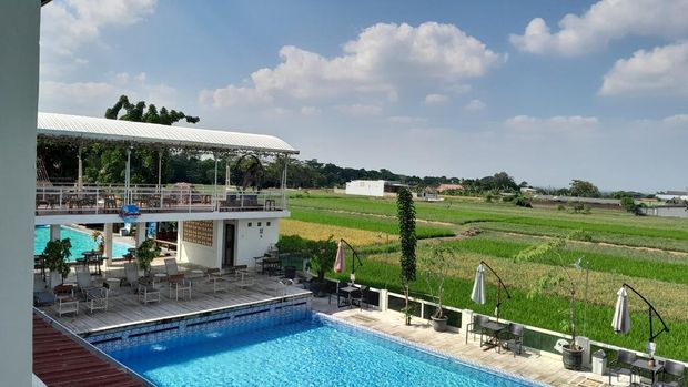 Penginapan di Klaten, Candramaya Villa, full booked.
