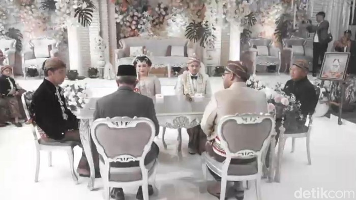 Presiden Jokowi jadi saksi nikah anak Anwar Usman dan Idayati adik Jokowi di Kota Solo, Sabtu (22/6/2024) pagi.
