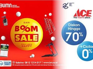Temani Liburan, ACE Hardware Ada Diskon hingga 70% Pakai Debit-Kredit BRI