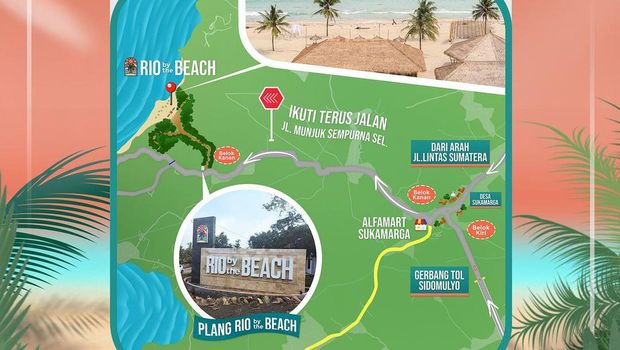 Rute Perjalanan Menuju Pantai Rio By The Beach
