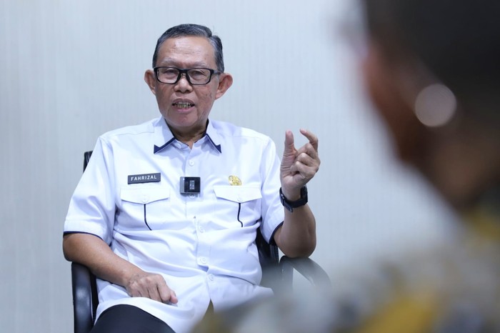 Sekretaris Daerah Provinsi Lampung Fahrizal Darminto