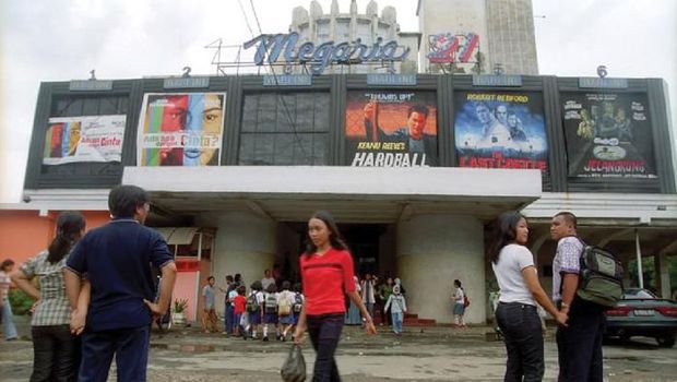 Suasana bioskop Megaria 21. (Istimewa)