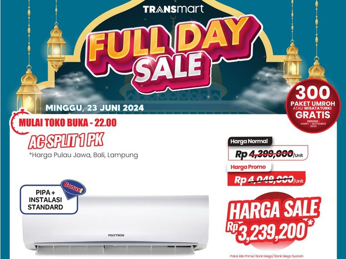 Transmart Full Day Sale