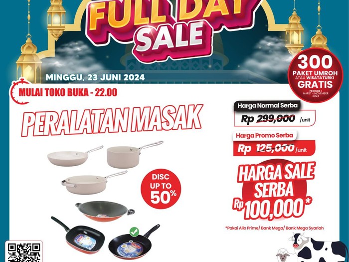 Transmart Full Day Sale-Peralatan Masak