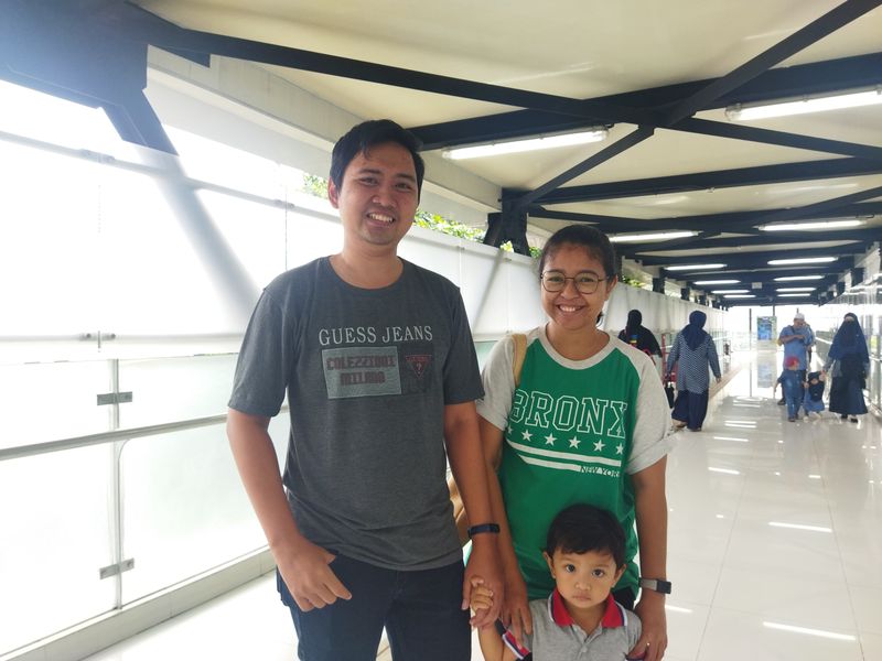 Waga Keliling Jakarta Bareng Anak Cuma Bayar Rp 1 Pakai MRT-TransJ (Kurniawan-detikcom)