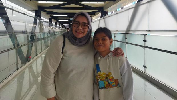 Waga Keliling Jakarta Bareng Anak Cuma Bayar Rp 1 Pakai MRT-TransJ (Kurniawan-detikcom)