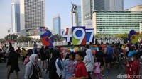 Hari ini pelaksanaan Car Free Day ditiadakan karena adanya Jakarta Marathon. 