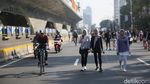 CFD Ditiadakan, Warga Tetap Antusias Olahraga di Kawasan Bundaran HI