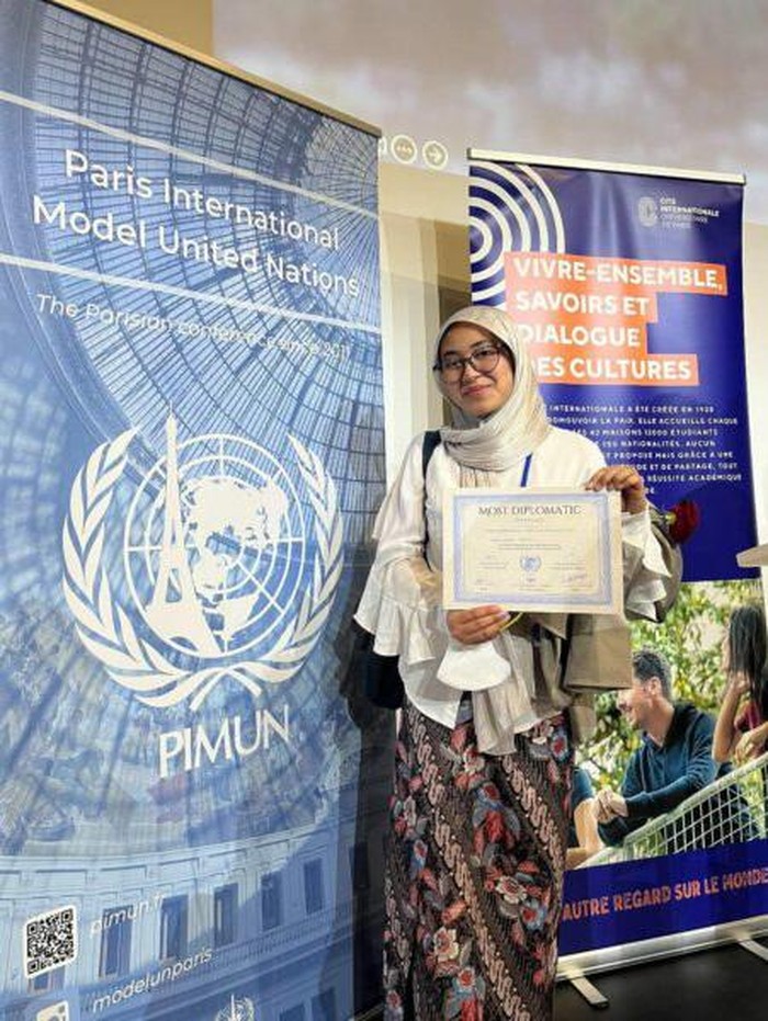 Indira, mahasiswa Universitas Indonesia