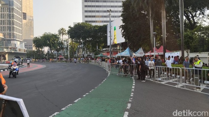 Pembatasan CFD Diterapkan di Bundaran HI Selama Jakarta Marathon