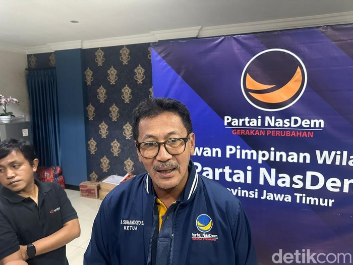 Ketua Bappilu NasDem Jatim, Suhandoyo