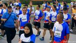 Potret Keseruan BTN Jakarta International Marathon 2024