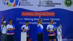Potret Keseruan BTN Jakarta International Marathon 2024