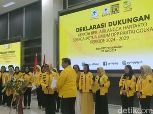 KPPG Deklarasi Airlangga Hartarto Jadi Ketum Golkar 2024-2029