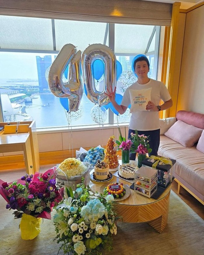 Reino Barack ulang tahun ke-40.