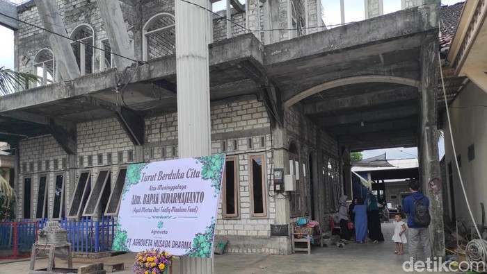 Rumah salah satu korban tewas, Sudarmajianto di Wonodadi, Blitar