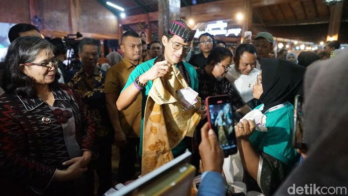 Sandiaga Uno di Kota Kediri
