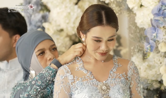 Thariq Halilintar dan Aaliyah Massaid lamaran.