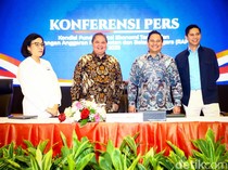 Airlangga, Sri Mulyani dan Tim Prabowo Bahas Ekonomi Terkini-RAPBN 2025