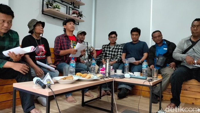 Aliansi buruh, Gebrak akan demo menolak Undang-Undang Tabungan Perumahan Rakyat (UU Tapera) tak sesuai kebutuhan rumah bagi kaum buruh. (Astrid Meishella/detikcom)