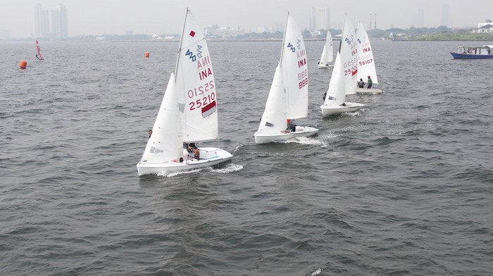 Antusias Kerjunas dan Indonesia Open Sailing 2024 Antusias Kerjunas dan Indonesia Open Sailing 2024