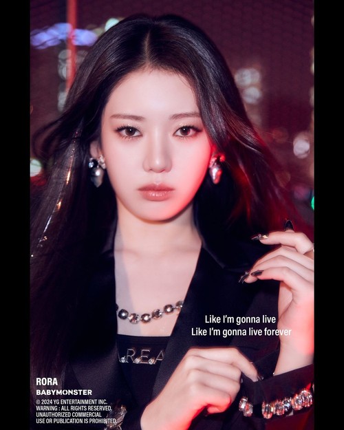 Teaser foto BABYMONSTER untuk comeback single digital FOREVER.