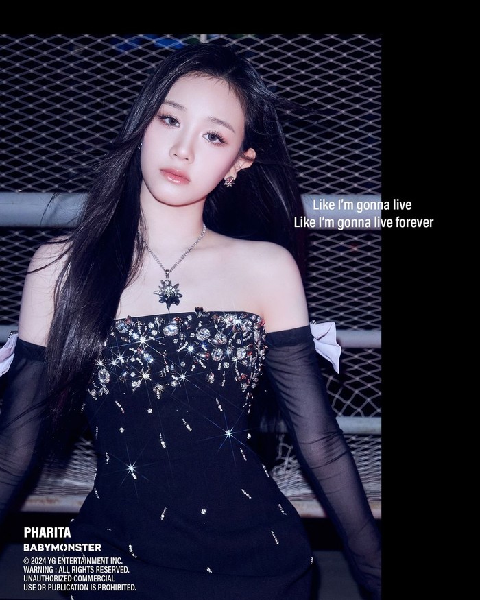 Teaser foto BABYMONSTER untuk comeback single digital FOREVER.