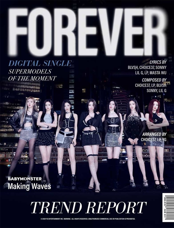 BABYMONSTER Teaser foto BABYMONSTER untuk comeback single digital FOREVER.