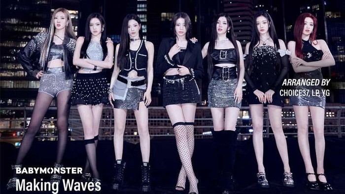 Teaser foto BABYMONSTER untuk comeback single digital FOREVER.
