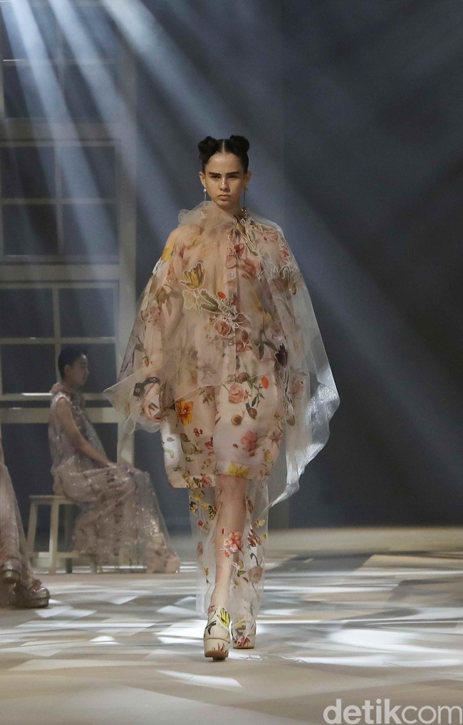 Inilah koleksi Biyan Waatmadja yang bertempat di InterContinental Pondok Indah Jakarta, Selasa[18/6/2024]. Foto: Pradipta Utama/detikcom.